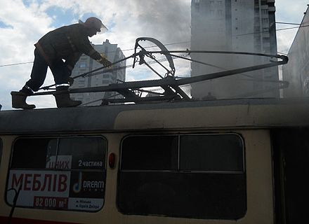 трамвай / Фото: kyiv.mns.gov.ua
