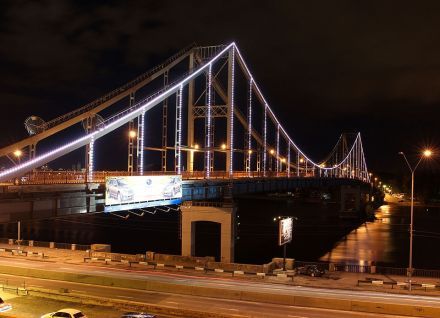 Пешеходный мост, фото с официального сайта КГГА
